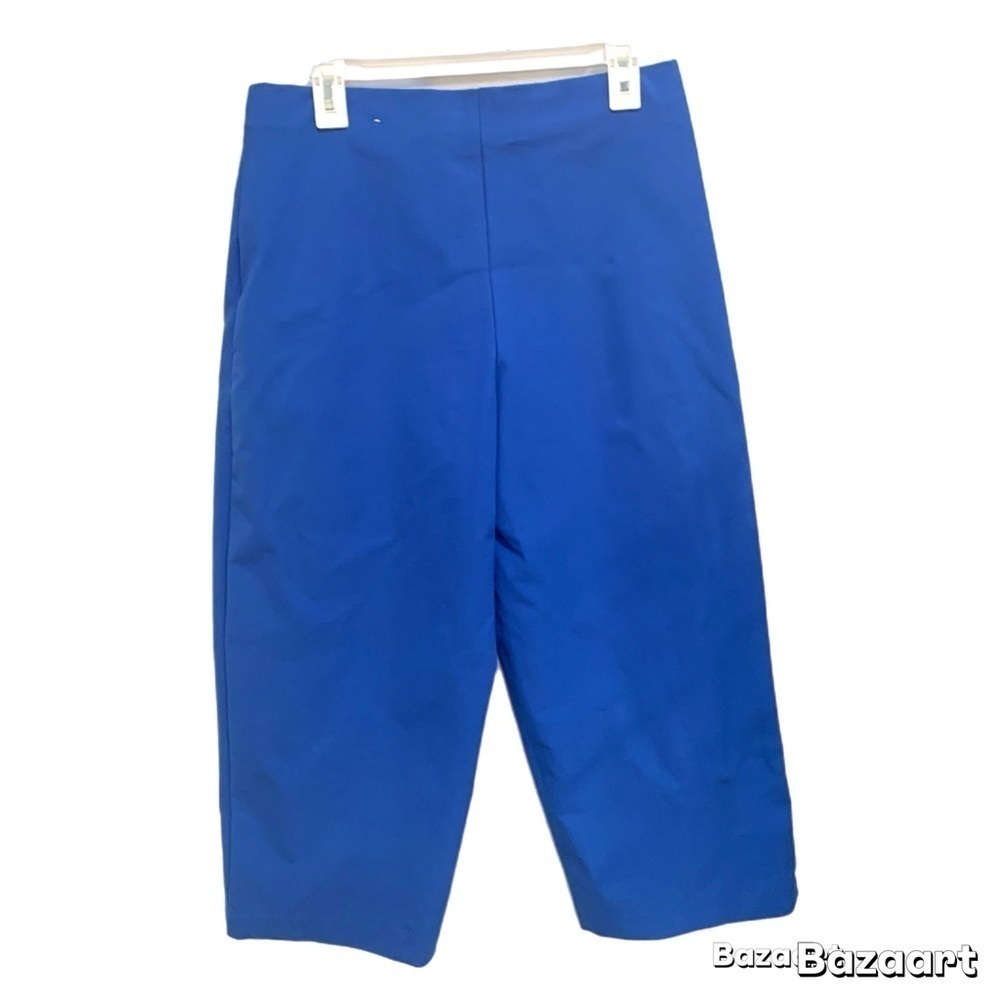 Nicole Miller women’s elastic waist pull on capris Pant Sz Large.